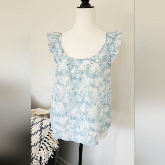 Nwt frill textured printed cami - Picture 1 of 5